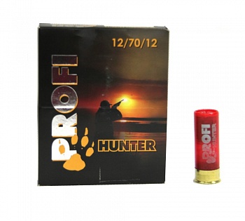 Патрон к.12х70 №0 Profi-Hunter Азот 1уп/10шт