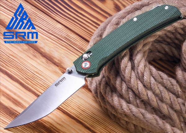 Нож складной SRM Asika 411L-MG