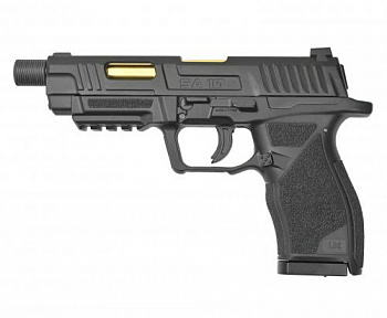 Пистолет пневм. Umarex SA10, кал.4,5 мм (черный, метал, blowback, pellet, BB)