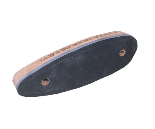 Тыльник для приклада 16 мм, прямой, коричневый