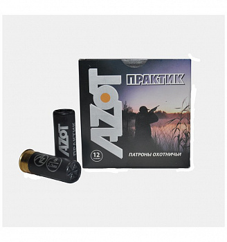 Патрон к.12х70 №2 б/к Русский Охотник Азот 32г1уп/25шт