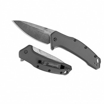 Нож K1776GRYBW Link скл сталь 420HC рукоять алюминий