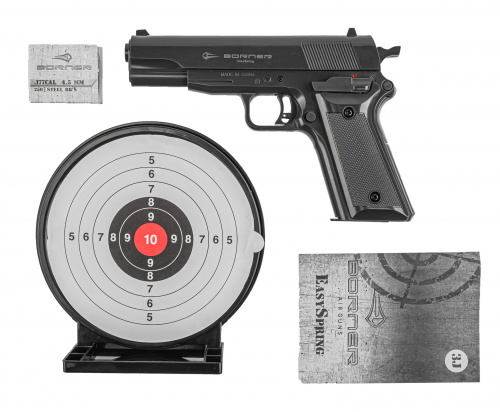 Пистолет пневматический Borner EasySpring cal. 4,5 мм, 3Дж.