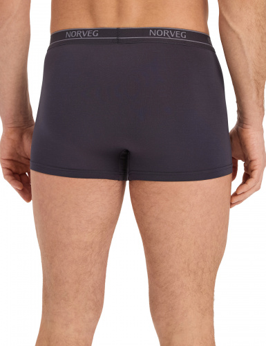 БОКСЕРЫ NORVEG BAMBOO ТЕМНО-СЕРЫЙ