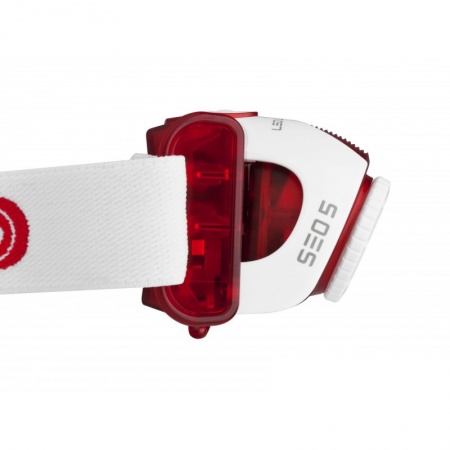 Фонарь Лед Лензер SEO5 red