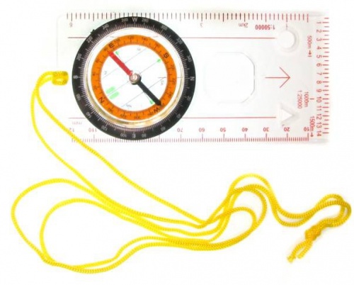 Компас ДС 45-LL орг стекло лупа линейка