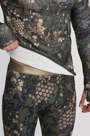 ТЕРМОБЕЛЬЁ TERMO CRAFT (INTERLOCK+ФЛИС, GREEN LINE)