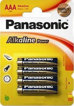 Э/п Panasonic Alkaline Power LR03/286 BL4