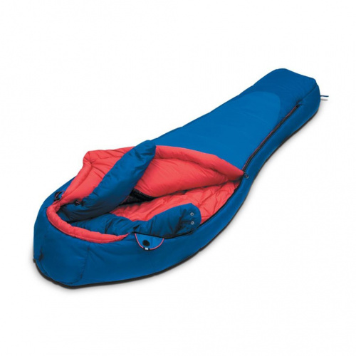 Мешок спальный GLACIER синий, правый, 9205.04051