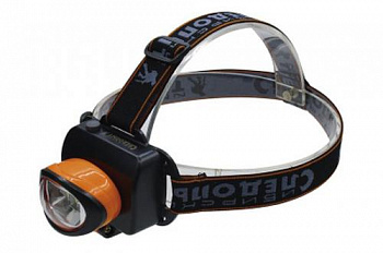 Фонарь налобный "СИБИРСКИЙ СЛЕДОПЫТ-Люминофор", 6 SMD LED, 3хАА/120/