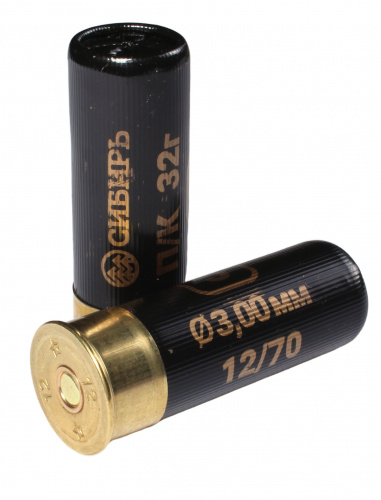 Патрон к.12х70 №5 б/к Сибирь Premium Азот 32г1уп/25шт