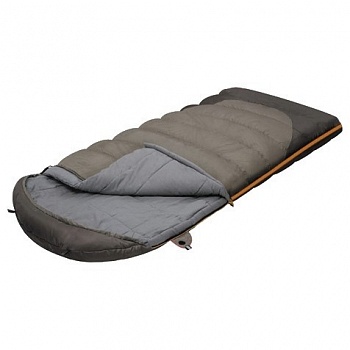 Мешок спальный Siberia Wide Plus серый левый