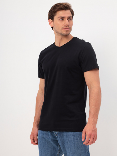 ФУТБОЛКА GREG G146-KO-SA-S5111 (ЧЕРНЫЙ)