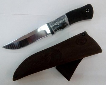 Нож Ястреб,ст.65х13 рукоять Elastron