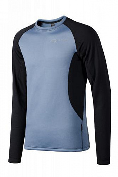 ДЖЕМПЕР SPOT (М) СЕРО-ГОЛУБ/ЧЕРН.