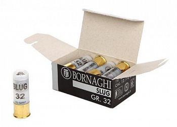 Патрон к.12х70 пуля Slug 32гр Bornaghi 1уп/10шт
