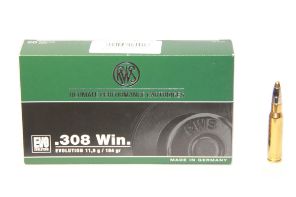 Патрон к.308Win 11,9гр EVO DN 1шт