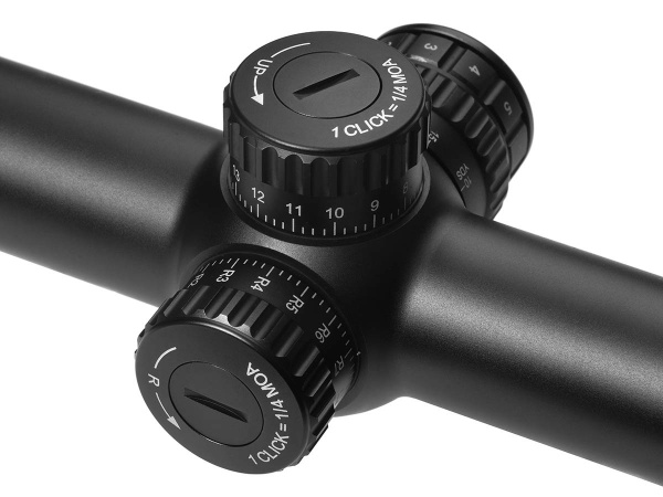 Прицел Gaut Obsidian 2-16х50, SF-парал, сетка 31, подств. красн, 30мм, 1/4 МОА,