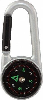 Компас "СЛЕДОПЫТ", с карабином, мал.