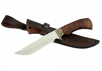Нож Галеон, кован.ст.,95х18,венги,литье