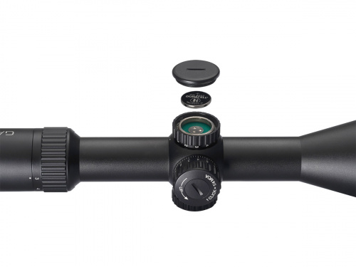 Прицел Gaut Nephrite 3-12х56, сетка 61, подстветка красная, 30мм, 1/4 МОА