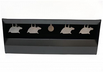 Мишень-пулеулавливатель 4 крысы