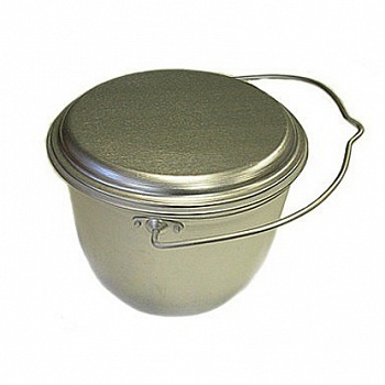 Котелок (Калитва) травленный 9,0л (крышка-миска)