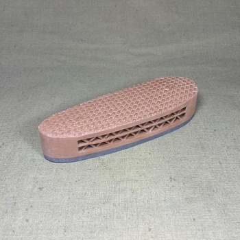 Тыльник для приклада 24 мм, вентилируемый, с рисунком, коричневый