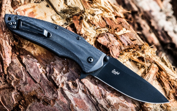 Нож ZEDD AUS-8 BT (Black Titanium) складной