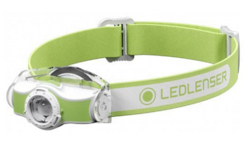 Фонарь Лед Лензер MH3 Зелено-Белый