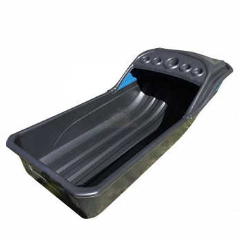 Сани рыбацкие Тайга 1700 с обвязкой, накладками, отбойником и капотом