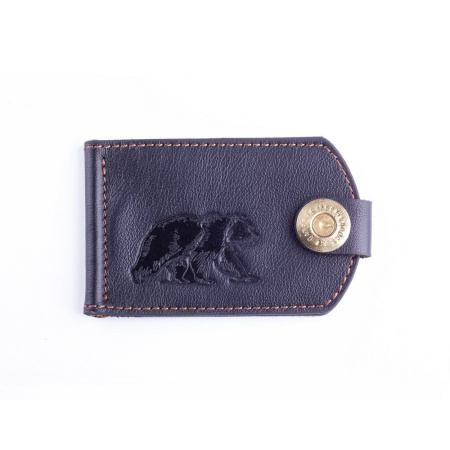 Купюродержатель (Черный, Медведь)