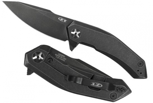 Нож K0095BW скл титан блэквош сталь S35VN