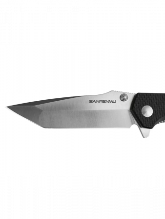 Нож Sanrenmu 9001 складной сталь Sandvik 12C27 рукоять G10
