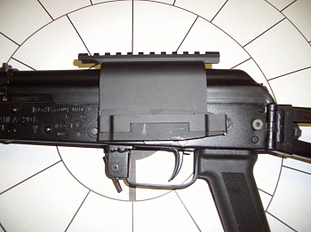 Кронштейн под складной приклад быстросъёмный (Пушкарёва)