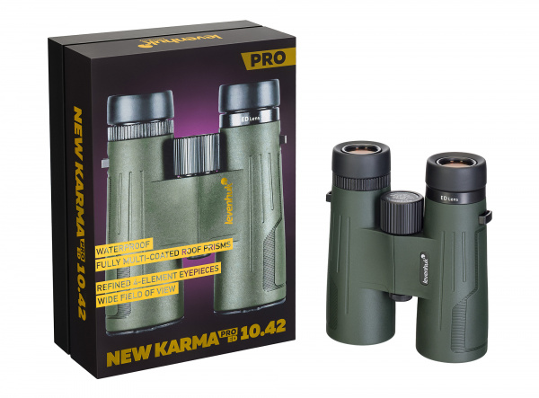 Бинокль Levenhuk Karma PRO ED 10x42