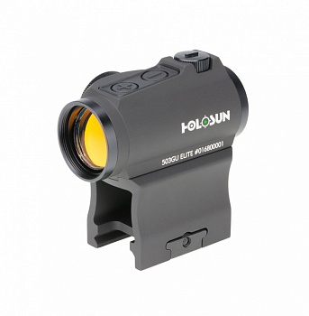 коллиматор Holosun MicroELITE, на Weaver, +крон, HE503GU-GR