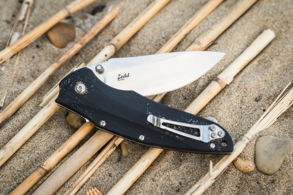 Нож Zedd D2 S (Сатин, G10) складной