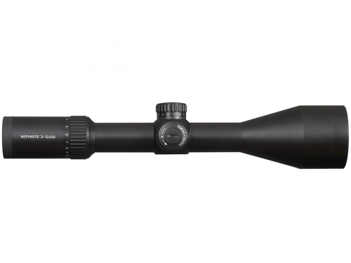 Прицел Gaut Nephrite 3-12х56, сетка 61, подстветка красная, 30мм, 1/4 МОА
