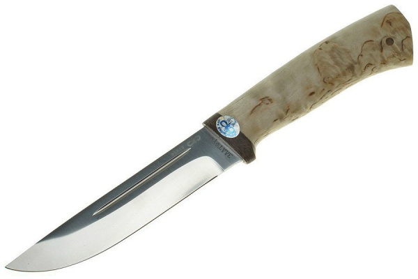Нож туристический "Бекас" карельская береза, 95х18