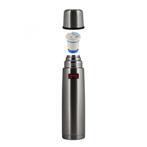 Термос THERMOS FBB-1000 GR 1L (материал - нержавеющая сталь, цвет серый, объём 1