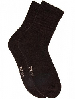 Носки Шерсть Яка темно-коричневые