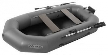 Лодка Лоцман Профи П-240-М серая