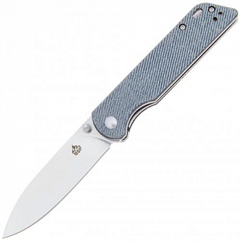 Нож QS102-F Parrot складной рук-ть джинсовая микарта клинок D2 Нож QS102-F Parrot складной рук-ть джинсовая микарта клинок D2