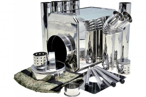 Печка для палатки "Турист" 30л 3Д-экраны