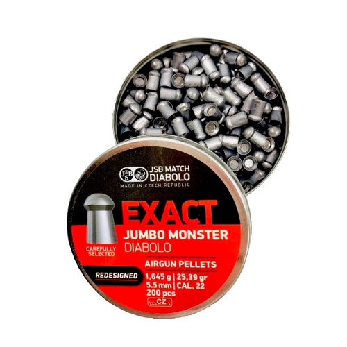 Пульки JSB Exact Jumbo Monster (redesigned) 5.52мм (1.645 г, 200 шт)
