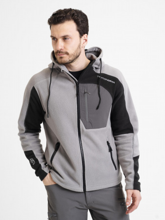 ТОЛСТОВКА ROVER HOOD  (ФЛИС, СЕРЫЙ) TRITONGEAR