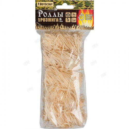 Роллы для розжига мангалов, барбекю Boyscout