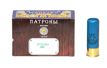 Патрон к.12х76 №5 СКМ Магнум 46гр 1уп/10шт