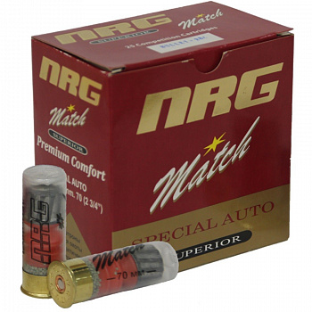 Патрон к.12х70 пуля Шеддит NRG Match Азот 28гр 1уп/25шт